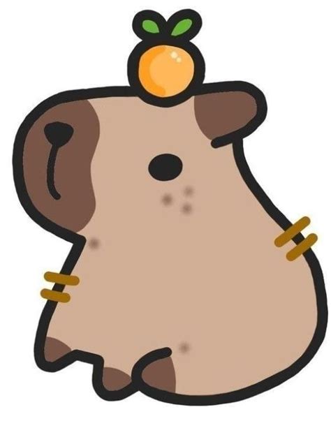 capivara in 2024 | Capybara, Cute doodles, Doodles
