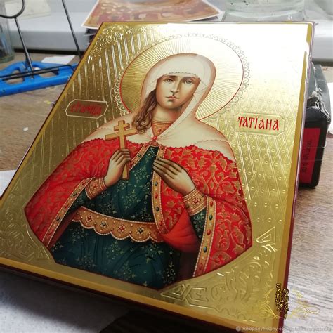 Икона: Святая великомученица Татьяна в интернет-магазине Ярмарка ...