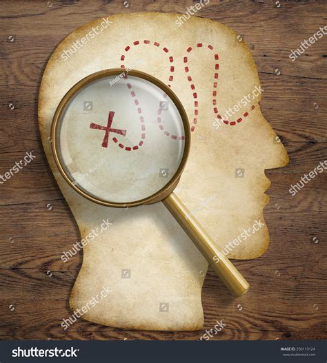 Brain Inner World Psychology Talent Exploration Stock Photo 250119124