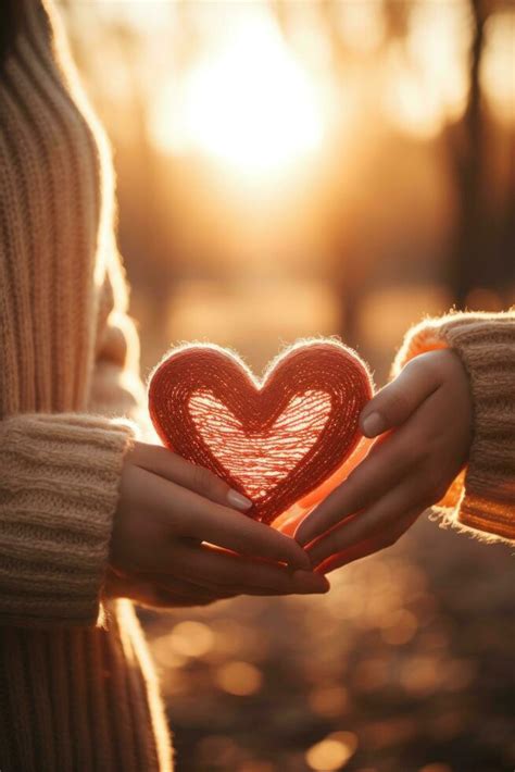 Close-up of couple's hands forming a heart shape. 30313243 Stock Photo at Vecteezy