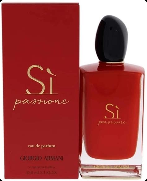 Купить красные духи Giorgio Armani Si Passione — женская парфюмерная ...