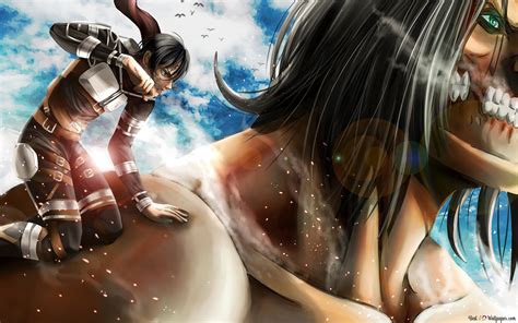 Attack On Titan Eren Titan Form Wallpaper Hd