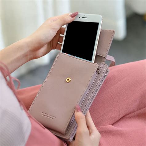 Crossbody Cell Phone Wallet Purse | semashow.com