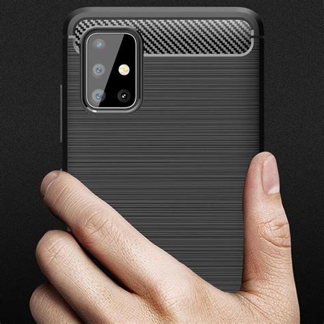 Силиконов калъф Carbon Fibre за Samsung Galaxy A57 5G, Черен - eMAG.bg