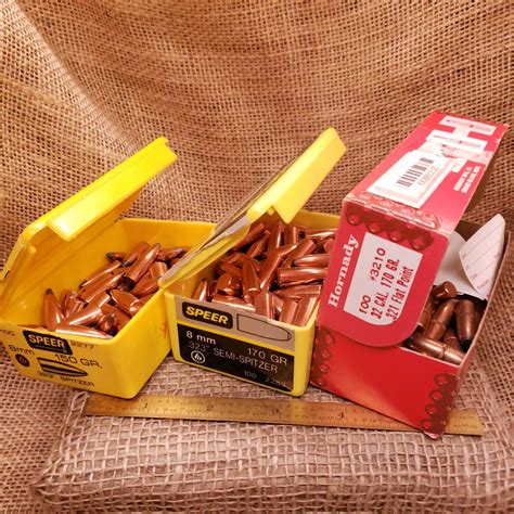 bulk pack   mm  caliber   grain rifle bullets