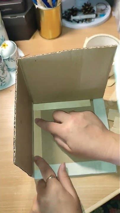 Миниатюрная комната своими руками из картона.#творчество #изкартона # ...