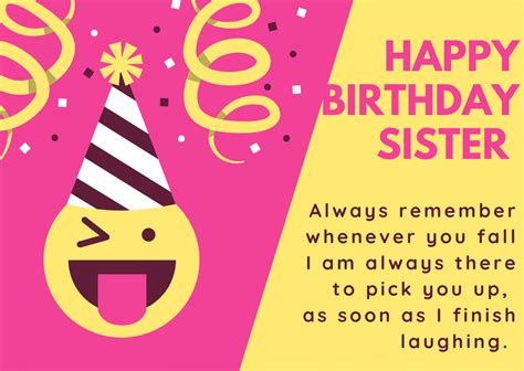 Funny birthday wishes for sister :Messages, Quotes, Images, And Status