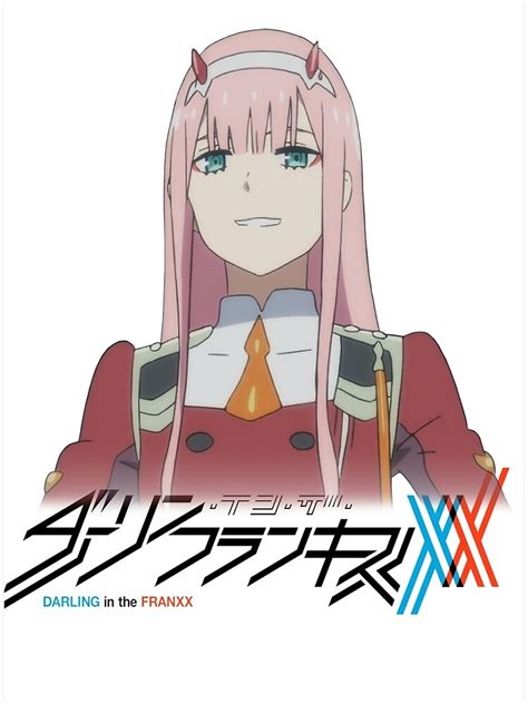 "Zero Two - Smug" Poster for Sale by migdrum | Redbubble