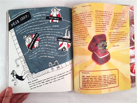 Oh Dear Abby: Chronicles of Desperation on Behance