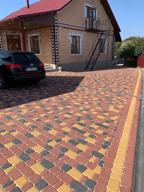 Вкладання бруківки, тротуарної плитки. Укладка брусчатки , ФЕМ ...