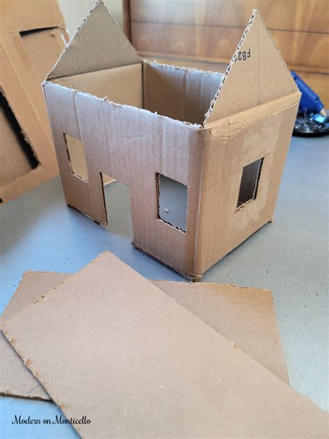 How To Make A Cardboard Box House