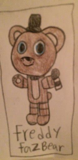 My art of freddy for my first post | Five Nights At Freddy's Amino