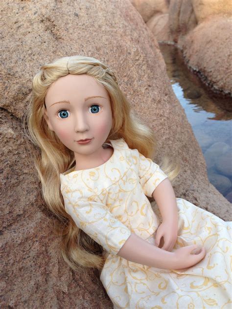 Amelia enjoying the sunny weather in her gorgeous dress, a @liberty