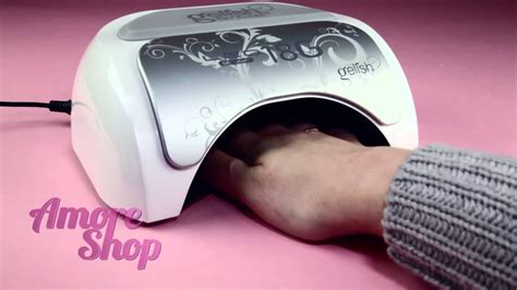 УФ LED лампа Gelish 18G (УФ ЛЕД лампа Гелиш для гель-лаков и ЛЕД гелей ...