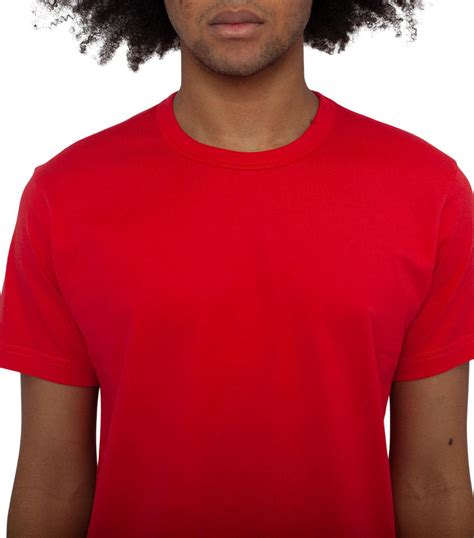 CdG SHIRT Rear Logo T-Shirt Red | SOMEWHERE®