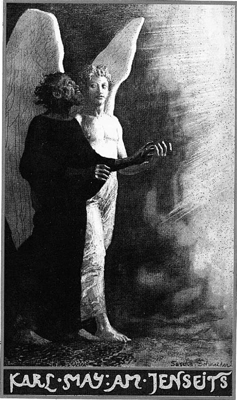 Sascha Schneider, An der Pforte des Jenseits (1905). Title page ...