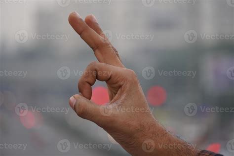 Calm down symbol of hand with a beautiful background 6855777 Stock Photo at Vecteezy