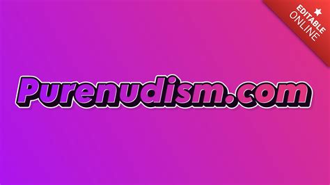 purenudismcom gradient  text effect generator