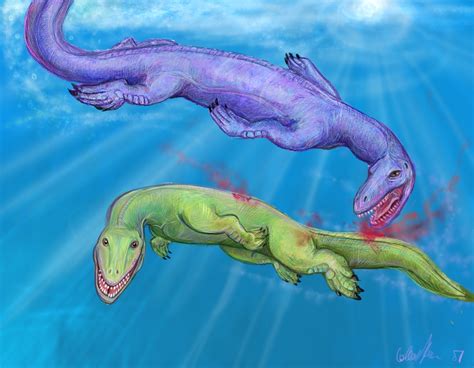 nothosaur revamp wip by Kuwaizair on DeviantArt
