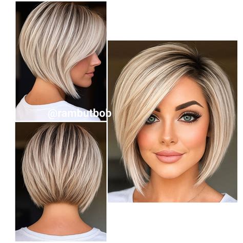 Modern Angled Bob Haircuts for a Sophisticated Look 21
