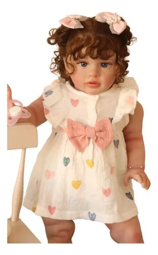 Bebê Reborn Grande Fica Em Pé Realista Boneca Doll Mommy | Parcelamento ...
