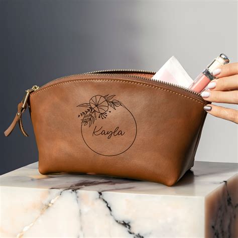 Personalized Makeup Bag, Personalized Cosmetic Bag, Birthday Gift for ...