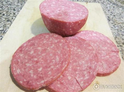 Отзыв о Варено-копченая колбаса ОМПК Папа Может "Финский сервелат ...