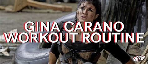 Gina Carano Workout Routine and Diet Plan [Updated]