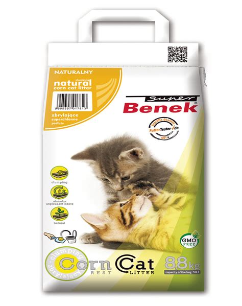 BENEK Super Benek Corn Cat 14L :: Katze :: Katzentoilette und -streu ...