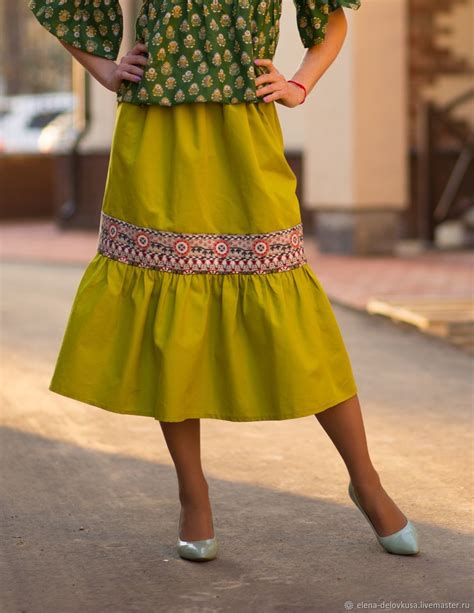 Bright Lime Skirt - Shop Online at Yarmarka Masterov