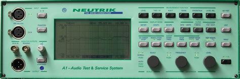 Neutrik A1 Audio Test Service System