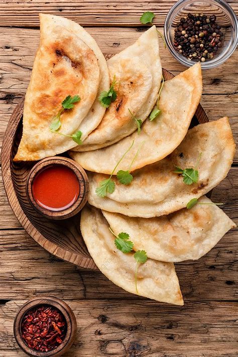 чебурек чебуреки мясной обед фаршированный Фото Фон И картинка для ...