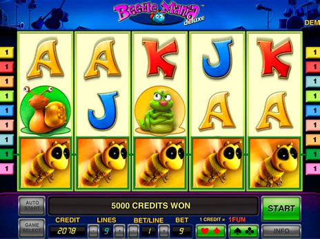 Игровые автоматы - Beetle Mania Deluxe (Жуки) играть онлайн