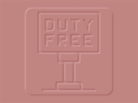 Duty Free Board Logo Graphic by MD Anowarul Islam · Creative Fabrica