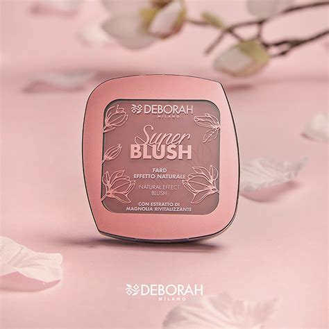 Румяна для лица `DEBORAH` SUPER BLUSH тон 02 кораллово-розовый купить в ...