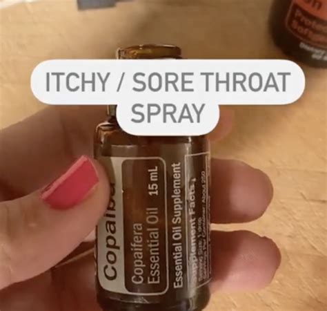 Itchy/ Sore Throat Spray — essentialshine