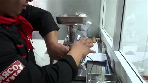 Совет как правильно собирать мясорубку в мясном магазине "Мясо Тут ...