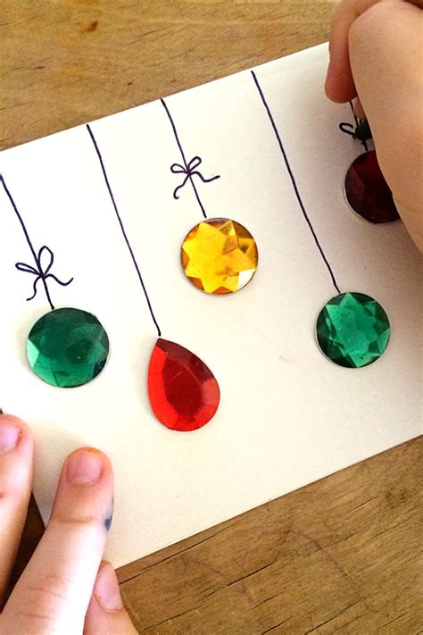 Christmas Card Craft Idea For Kids | Crafts And Worksheets AF1