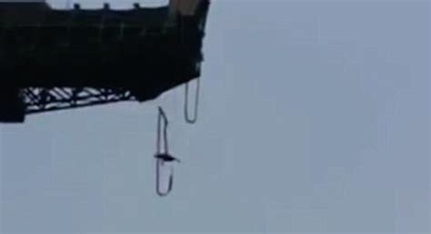 Man Survives 160 Foot Fall After Bungee Cord Malfunction – Sick Chirpse