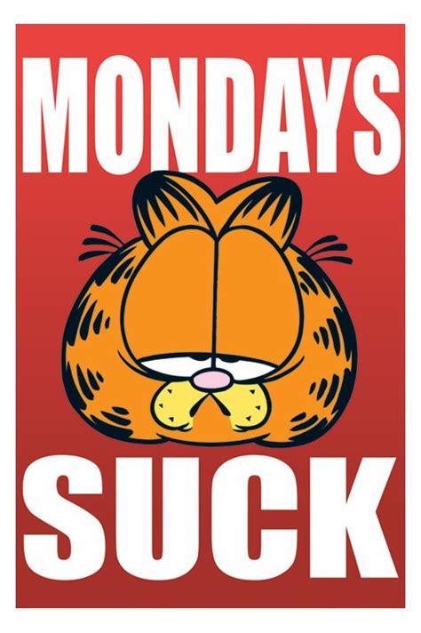 Garfield Monday Quotes. QuotesGram