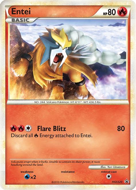 entei hgss wert bild seltenheit pokemonkartede