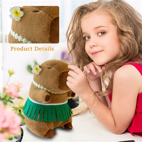 Capybara Plush Toy Soft Capibara Stuffed Animals Plushies Toys Capybara