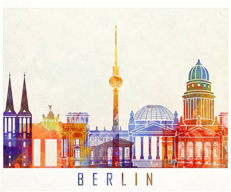 Download Berlin Tourists Spot Art Wallpaper | Wallpapers.com