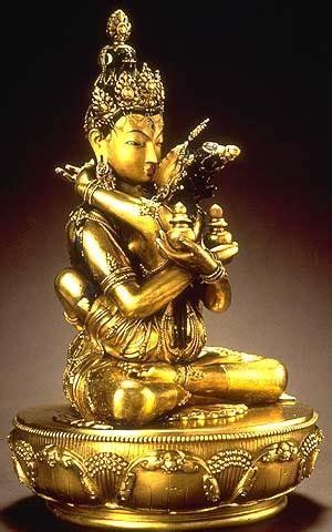 Beautiful statue. (Yab Yum position
