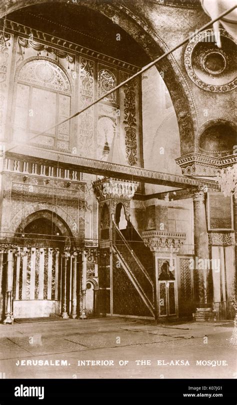 al aqsa mosque jerusalem stock photo alamy