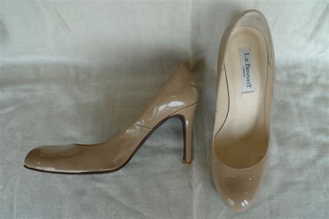 shoe blog lk bennett shilo pumps mm  beige patent