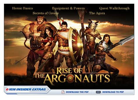 Rise of the Argonauts - xbox360 - Walkthrough and Guide - Page 1 - GameSpy