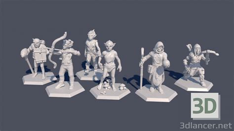 3d модель Фигурки | 34308 | 3dlancer.net