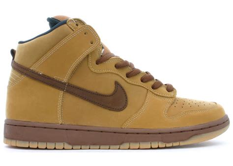 Nike SB Dunk High Wheat Men's - 305050-221 - US