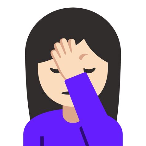 Facepalm Emoji